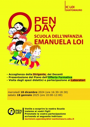 open day 24.25 versioni