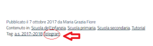 posizione del tag